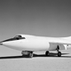 The Skyrocket on the ground on Rogers Dry Lake Bed at Edwards Air Force Base in 1955 (NASA)